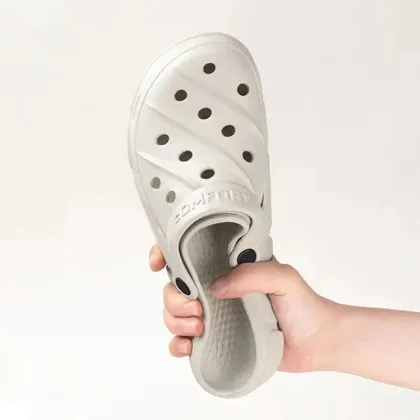 EVA Thick-Soled Men's Baotou Slippers: Home, Outdoor Wear, Couples Casual Sandals, and Beach Shoes