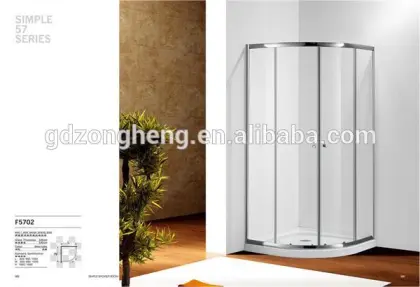 Shower partition glass shower door glass