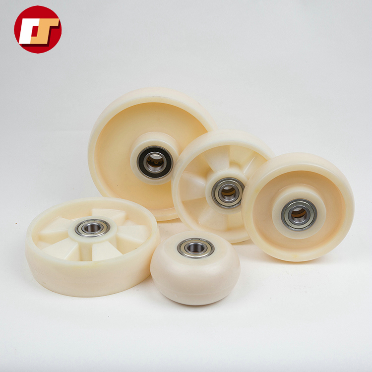 Durable Heavy Duty Nylon Wheel N200*50 with Ribs