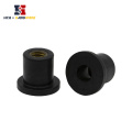 Black Rubber nut M4 M5 M6