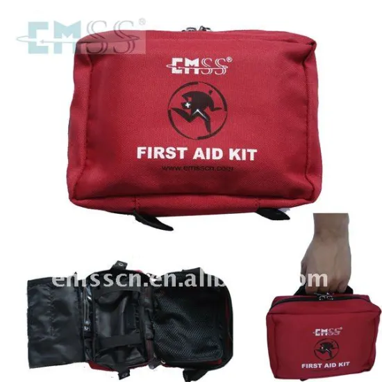 Waterproof fabric medical emergency survival first aid kit