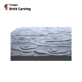 Feng shui auspicious cloud carved floor tile