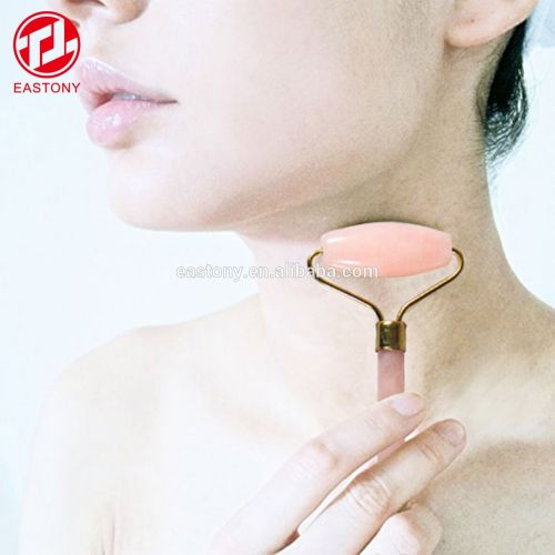 Massager facial del jade natural del masaje del rodillo del jade de Eastony para el uso del cuello