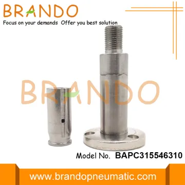 Flange Seat 15.5mm OD Stainless Steel Solenoid Plunger