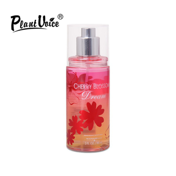 Wholesale High Quality 88ml Women's Fragrance Body Mist & Private Label Body Spray