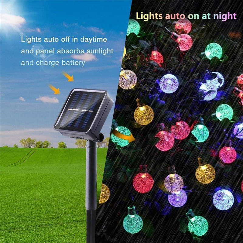 Ball Decorative Lights With 8 Modes