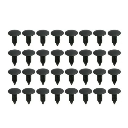 Universal Auto Fastener Clips Plastic Fastener Rivet Clips 190Pcs 6 Sizes Car Push Pin Rivet Trim Clips Fastener Clips
