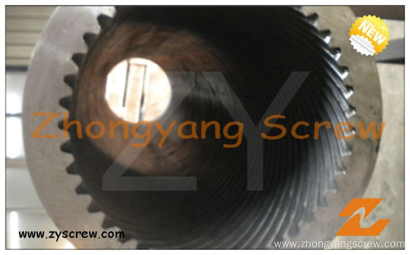 Planetary Roller Screw Barrel for PVC Plastic Extruder Granules