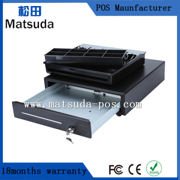 high quality 5 Bills 8 Coins or 4 Bills 8 Coins Metal pos cash drawer/box with RJ11 or RJ12