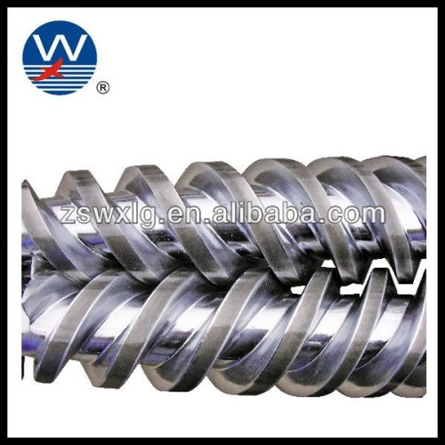 China Nickel- cadmium base alloy chromium carbide extruder machine Bimetallic screw