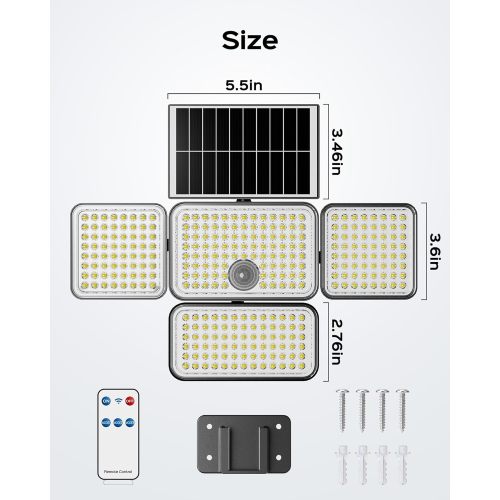 Luz de inundación del sensor de movimiento