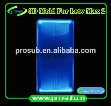 3D sublimation mobile phone case cover plastic injection mould for Prosub-Letv le max 2