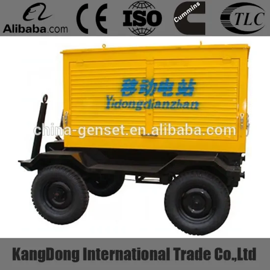 ISO 9001, CE APPROVED Factory price supply mobile type trailer type generator GOOD PRICE HIGH QUALITY IMPORTED ENGINE