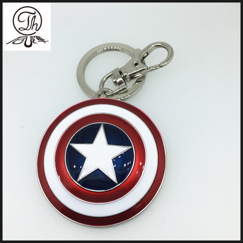 Superhero Captain America Shield nyckelringar