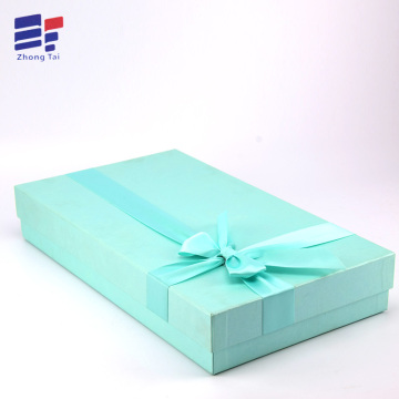 Pure color clothing paper gift box