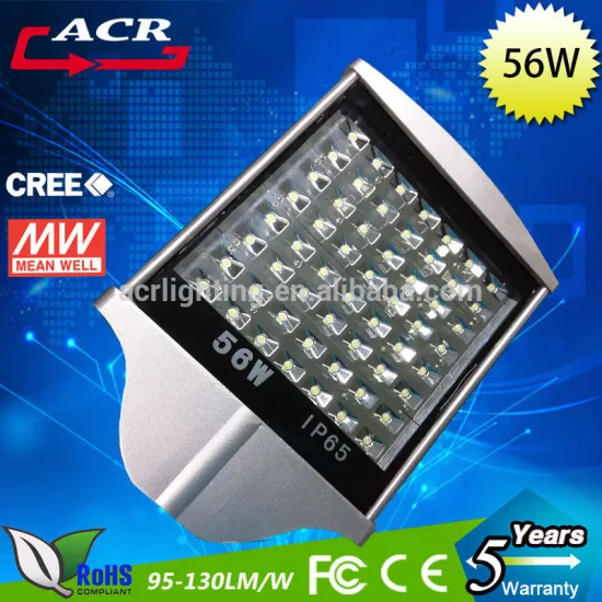 Chinese factory 42w/56w/70w/84w/98w led street light,56w led street lighting fixtures