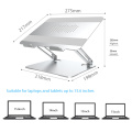 Premium Aluminum Alloy Laptop Stand for Desk