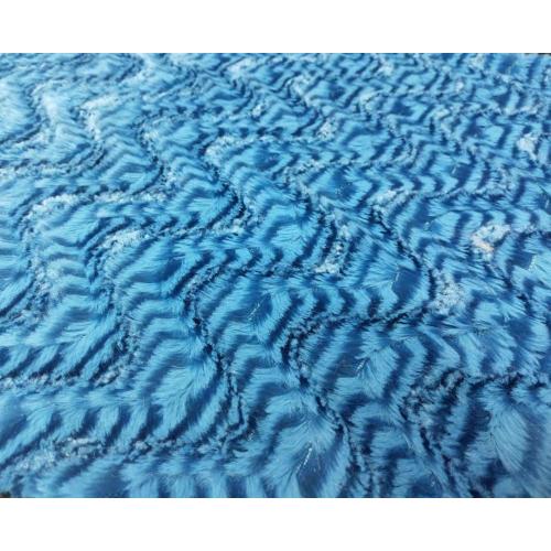 Fleep 100% polyester PV avec tissu jacquard