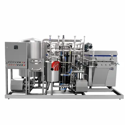 Multi-Function 500L/Hr Cow Soybean Coconut Water Milk Dairy Pasteurization Equipment