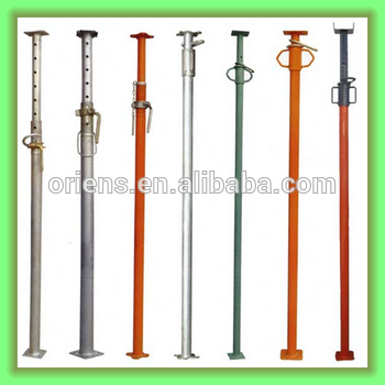 2016 new-style 48.3-60.3mm hot dip galvanized used prop jack