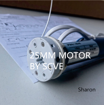 25mm tubular motor  with radio inside
