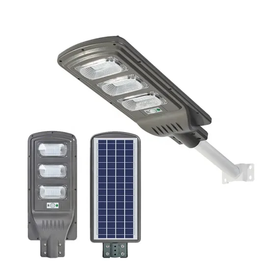 High Capacity Battery Wireless Remote Sensor Dimmable Solar LED Street Light