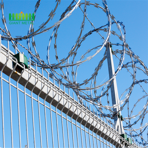 Hot Sale Galvanized BTO-22 Razor Barbed Wire