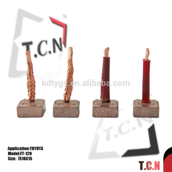 Carbon Brush for High Copper Content Auto Starter, starter brush