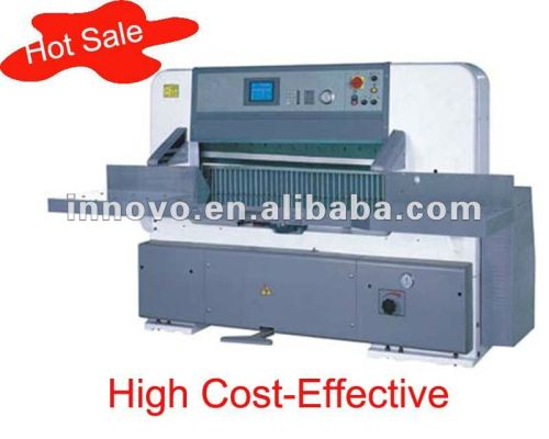 Program Control Paper Cutting Machine Guilotine