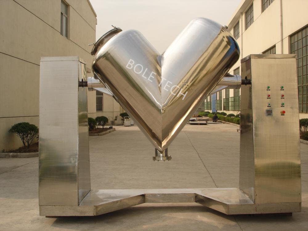 Pharmaceutical Powder V Shape Mixer Blender Machine, High Quality ...
