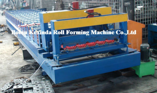 roofing tile machine profile glazed roofing tile cladding roll forming equipment