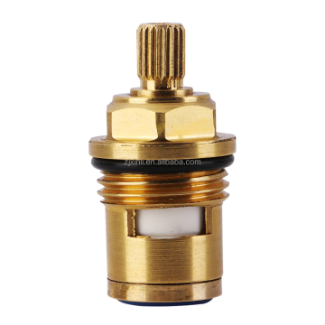 X3101 Brass Material Fast Open Single Thread Faucet Cartridge