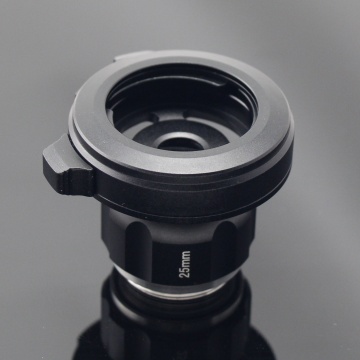4K High Resolution 25mm C Mount Endoscope Lens Adapter
