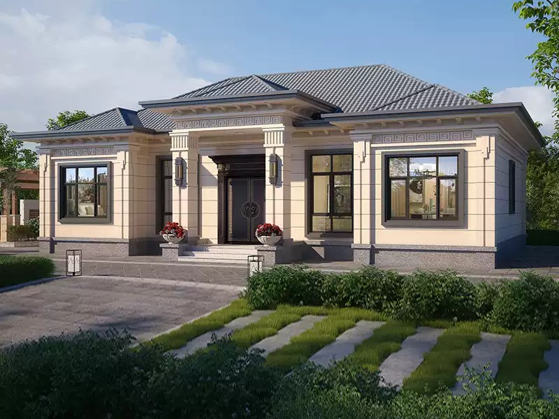 Light steel villa (120)
