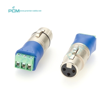 Stage Light Cannon 3 Pin XLR Female to 3 Pin Screw Terminal Block Audio Connector: A Comprehensive Guide and Product Review