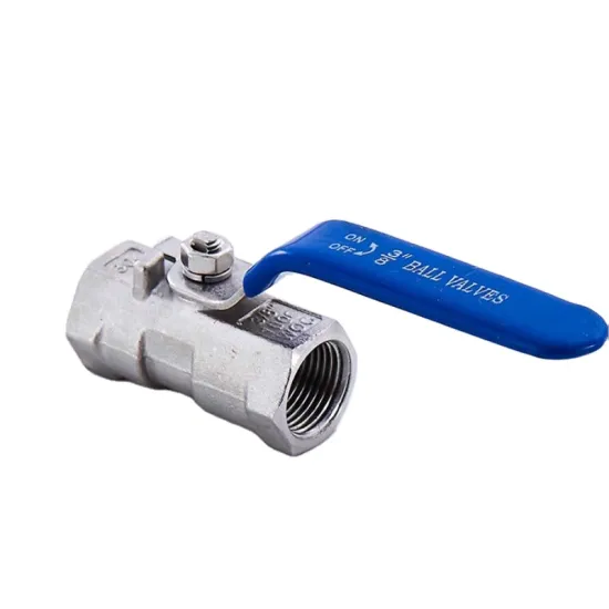 1000WOG 1 PC Ball Valve Female threaded One piece stainless steel water ball valve