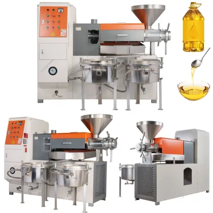 Spiral Household Mustard Seed Vegetable Oil Press Machine: Agricultural Multi-Functional Oil Extractor