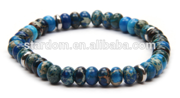 Fashion and trendy men's beaded bracelet