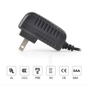 EE. UU. EU 9V 1A Adaptador de montaje de pared