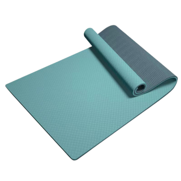 Customizable High-Quality Eco-Friendly TPE Yoga and Pilates Mats for Women: Large, Double Layer, and Non-Slip with Travel Convenience