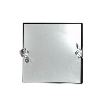 Square Galvanized Steel Duct Access Panel with Cam Lock and Seal - Factory Direct Pricing