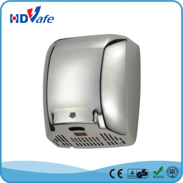 Kina Factory High Quanlity Time Energisparande Stainless Steel High Speed ​​Sensor Handtorkare för hotell
