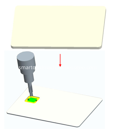 Singel Chip Smart Card Milling Machine