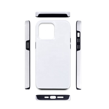 Subbank Sublimation Blank Coated 2 In 1 Tough Phone Case for iPhone 13/14/15/16 Pro Max