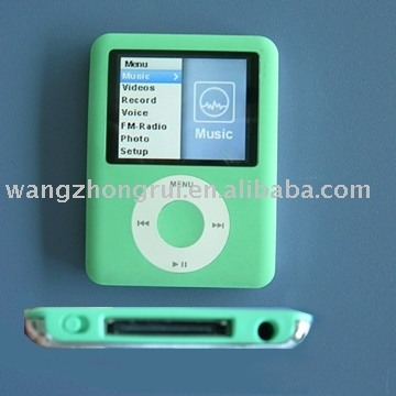 1.8"  mp4 player with slippery touch-key and similar usb slot as the original