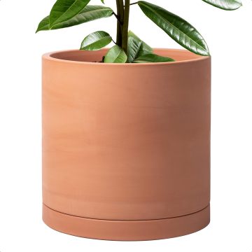 Customized Handmade Terracotta Pots with Self Watering System, Drainage Hole, and Saucer