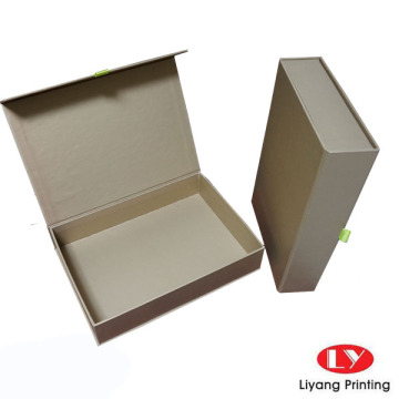 Golden Color Gift Box Embalaje Magnetic Close