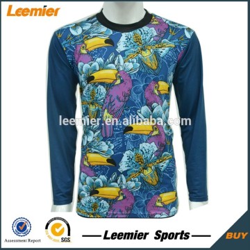 Unisex High quality design printing long sleeve rash guard