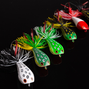 5.5 ซม. 9g Lure Packaging Snake Heading Topwater Snakehead เหยื่อเทียมกับตา 3 มิติ - Lures ตกปลากบ
