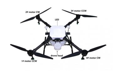 10L 4-Axis Agriculture Drone with Lipo Battery
